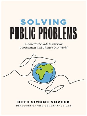 cover image of Solving Public Problems